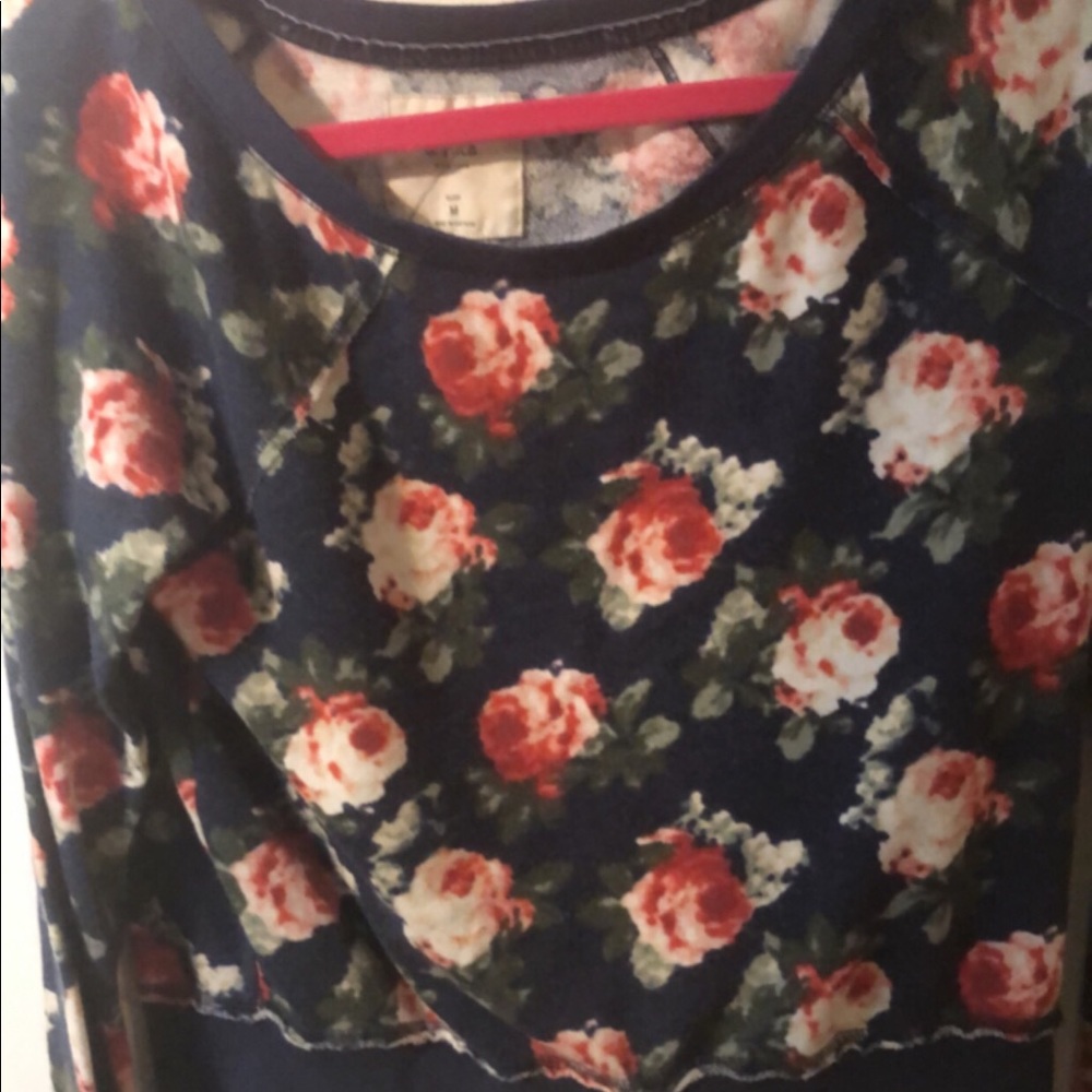 Crop waist sweater